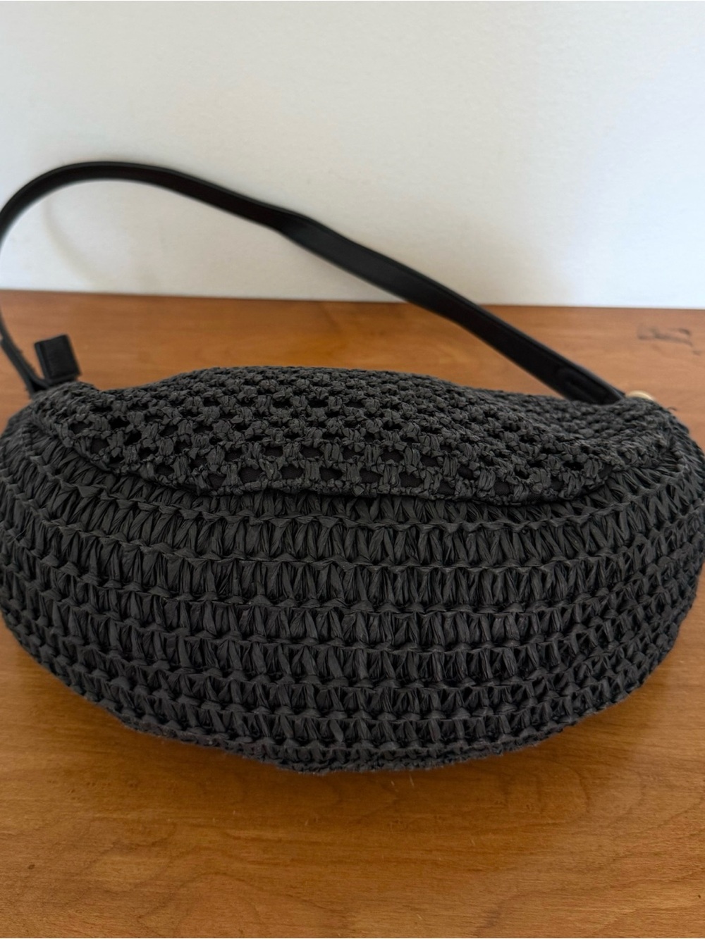 Universal Thread Black Woven Shoulder Bag in Black - Picture 5 of 8